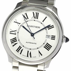 カルティエ CARTIER WSRN0035 ロンドマスト ドゥ カルティエ デイト 自動巻き メンズ 良品 _793059