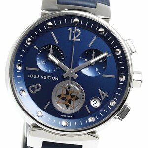  Louis * Vuitton LOUIS VUITTON QA034 язык b-ru moon Star хронограф кварц мужской хорошая вещь внутри с коробкой _792079