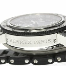 エルメス HERMES CL2.315 クリッパーダイバー クロノグラフ クォーツ レディース _772526_画像5