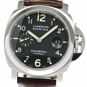  Panerai PANERAI PAM00164 Luminor Marina Date самозаводящиеся часы мужской хорошая вещь _791808