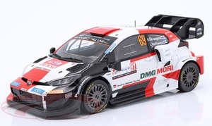 ixo　1/18　トヨタ・GR ヤリス Rally1　#69　K．ロバンペラ　2022 ラリー クロアチア優勝　チャンピオン