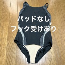 C108アリーナ♪ストレッチ♪モノトーンカラー切り替え女子競泳水着♪アンダーやコレクションや撮影会にも♪サイズL_画像6