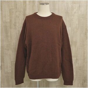 バンブーシュート×マウンテンリサーチ HIKING SWEATER ハイキングセーター ウール M210303 L ブラウン 紙タグ付き