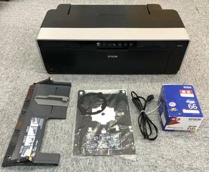 エプソン EPSON プリンタ PX-7V 印刷 通電のみ インクカートリッジのおまけ付き 周辺機器 インクジェットプリンタ ブラック 231108-177