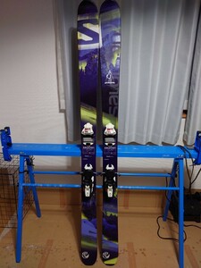 サロモン　スキー　salomon　Q-98　2013-2014モデル　172cm　131/96/117　R18.8m　マーカーSQUIRE11