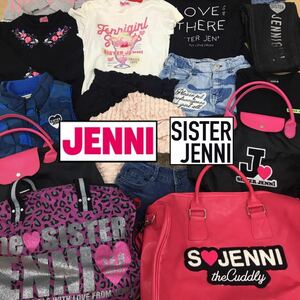 □12-62 キッズ JENNI まとめ 17点 ジェニィ シスタージェニィ 120㎝〜150㎝ ボストン バッグ ブーツ 女の子 子供服 ブランド