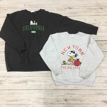 □12-75 PEANUTS スヌーピー SNOOPY 34点 まとめ 服 ベビー キッズ レディース 子供用 大人用 グッズ カバン USJ ロンパース 中古 _画像9