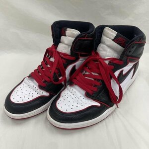 ナイキ AIR JORDAN 1 RETRO HIGH OG BLOOD LINE 555088-062 エアジョーダン レトロ ハイ スニーカー 27.5cm