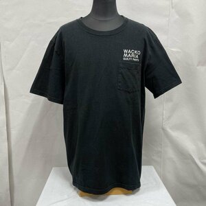 ワコマリア WACKO MARIA 2020ss USA BODY CREW NECK POCKET T-SHIRT (TYPE 1) 20SS-WMT-OP01 BLK XL Tシャツ Tシャツ XL ロゴ、文字