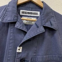 ネイバーフッド USED加工 カバーオール SRL COVERALL C-JKT 181AQNH-JKM05 ジャケット、上着 ジャケット、上着 S 紺 / ネイビー_画像5