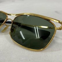 レイバン Ray-Ban / OLYMPIAN II DX / B&L / ボシュロム社製 / vintage / ヴィンテージサングラス / ゴールドフレーム - ロゴ、文字_画像3