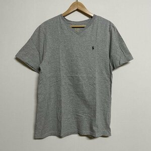 ポロラルフローレン POLO RALPH LAUREN ワンポイント刺? Vネック 半袖 Tシャツ Tシャツ Tシャツ XL 灰 / グレー ワンポイント