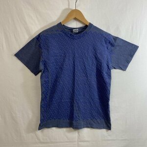 ステューシー stussy / 90s後期～00s / MADE IN USA / 半袖 総柄プリント Tシャツ M Tシャツ Tシャツ M 青 / ブルー 総柄