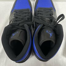 ナイキ NIKE 2019AW AIR JORDAN 1 MID エアジョーダンワン AJ1 ハイパーロイヤル HYPER ROYAL 554724-068 28.0cm スニーカー 28.0cm_画像7