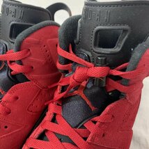 ナイキ CT8529-600/Air Jordan 6 Retro/Toro Bravo/トロブラボー/US 9/27cm スニーカー US：10 赤 / レッド X 黒 / ブラック_画像8