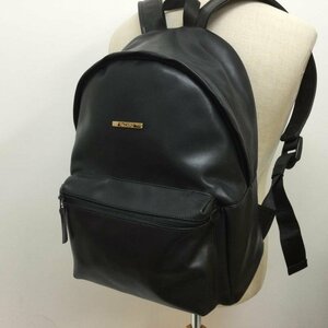 古着 Re ZARD リザード 2505SK600032 Metal plate Leather Back pack メタルプレート レザー リュック - ロゴ、文字