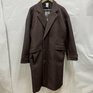 キャスパージョン Casper John 2020AW Melton Double Chesterfield Coat メルトンダブルチェスターコート CJPBG0920001 タグ付き M M