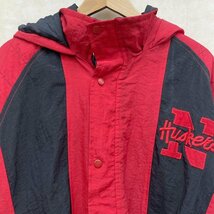 スターター Nebraska Huskers ネブラスカ ハスカーズ パデッドジャケット ジャケット、上着 ジャケット、上着 - 赤 / レッド_画像2