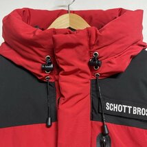 ショットブロス SCHOTT BROS. ツートーン シュノーケルダウンパーカー 3182011 ジャケット、上着 ジャケット、上着 XL 赤 / レッド_画像2