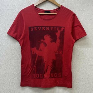 ラッドミュージシャン Seventies Diamonds Rollings プリント ラウンドネック Tシャツ Tシャツ 42 赤 / レッドの画像1