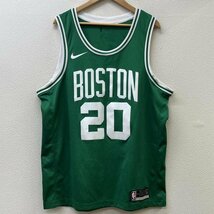 ナイキ 864461-320 BOSTON ボストン ナンバリング メッシュ ゲームシャツ タンクトップ XL 緑 / グリーン_画像1