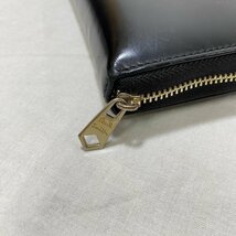 ポールスミス AUPC 4778 W761A/Long Wallet Black/レザー/LEATHER/長財布 財布 財布 表記無し 黒 / ブラック ストライプ_画像7