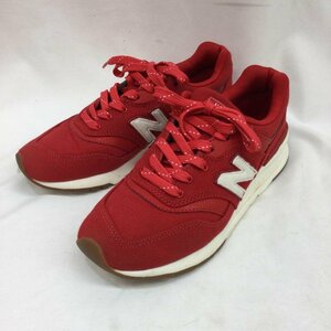  New balance New Balance New balance sneakers CM997HDC shoes red red sneakers 24.0cm red / red 