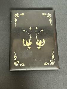  mother-of-pearl inkstone case inkstone case * box to hold letters * calligraphy tool box 