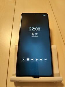 美品 SIMフリー MOTOROLA　motorola edge 20 フロストオニキス　