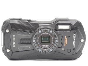 RICOH 防水デジタルカメラ WG-40 ブラック