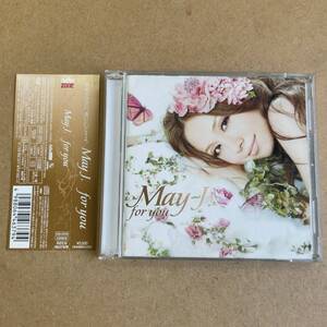 送料無料☆May J.『for you』CD＋DVD☆帯付美品☆アルバム☆331