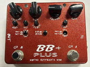 48S Xotic Effects USA　BB PLUS　難あり（ミニスイッチキャップ欠品）