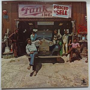 即決 FUNK INC. Priced to Sell US　ファンク・インク　Where Are We Going YA