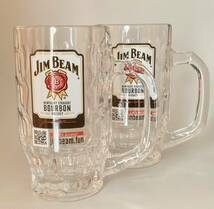 JIM BEAMジムビーム バーボンウイスキー メガジョッキ 700ml 2客　保存品未使用品　ホワイトラベル SUNTORY_画像6