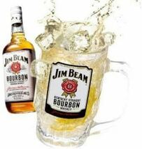 JIM BEAMジムビーム バーボンウイスキー メガジョッキ 700ml 2客　保存品未使用品　ホワイトラベル SUNTORY_画像10