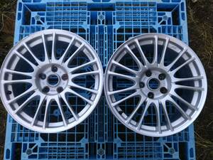 ☆Buy Now！ 希少！ 廃盤品！ STI BBS Genuineオプション 鍛造Wheels Impreza GRB GVB STI ブレンボ対応 subarist_5_5_5☆