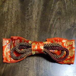 髪飾り リボン 和装小物 和洋折衷 バレッタ