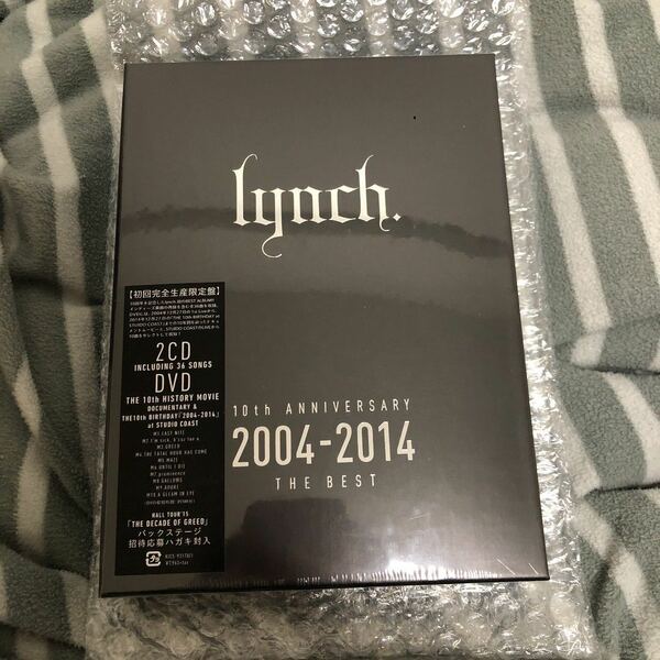【新品未開封】lynch.　10th ANNIVERSARY 2004-2014 THE BEST(初回限定盤)(メーカー多売特典なし)