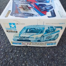 蔵出し　絶版　タミヤ 1/10 電動RC　TA03Fシャーシ MARTINI ALFAROMEO 155V6TI マルティニ　アルファロメオ　155V6TI ITEM.58189_画像3