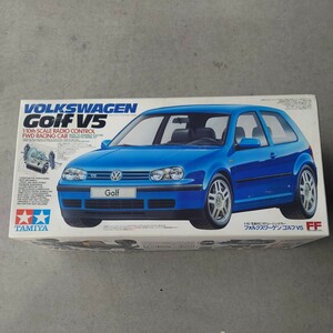 蔵出し　絶版　タミヤ 1/10 フォルクスワーゲン ゴルフ V5 VOLKSWAGEN Golf V5　ITEM.58206 FF01シャーシ