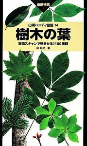 樹木の葉　実物スキャンで見分ける１１００種類　画像検索 （山溪ハンディ図鑑　１４） 林将之／解説・写真