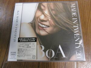 新品CD　BoA　MADE IN TWENTY(20) CD+DVD