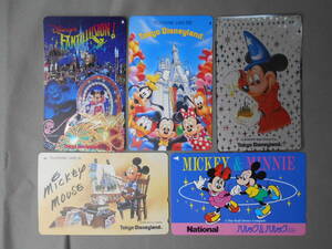 * не использовался телефонная карточка 50 частотность Disney Mickey minnie Donald Duck Pluto Goofy электрический pare-do телефонная карточка 5 листов комплект 