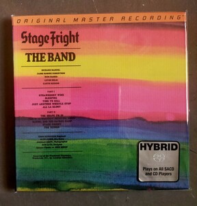 THE BAND ザ・バンド／Stage Fright　ハイブリッドSACD Mobile Fidelity製作盤　特別ナンバー限定品　紙ジャケット