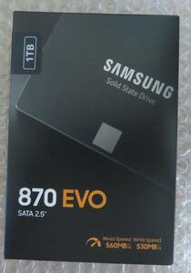 ◎新品 SAMSUNG SSD 870 EVO 1TB SATA 2.5インチ MZ-77E1T0B