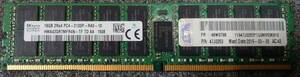 【中古メモリ―】SK hynix 16GB 2R×4 PC4-2133P×1枚 