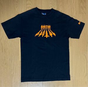 00s エクストララージ　時計仕掛けのオレンジTシャツ