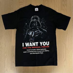 90s STARWARS ダースベイダー　I WANT YOU Tシャツ