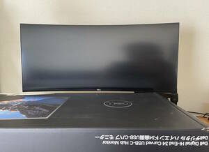 【美品】DELL U3421WE 34インチ WQHD 液晶モニター　元箱あり