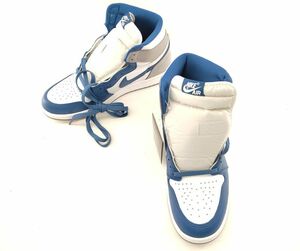 未使用品 ナイキ スニーカー エアジョーダン1 DZ5485-410 ブルー 28cm NIKE AIR JORDAN1 メンズ◆3101/西伊場店